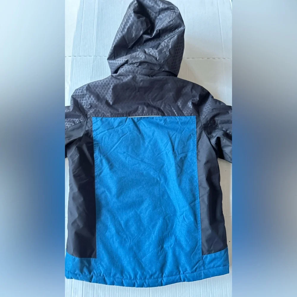 Gerry Ski‎ Jacket Youth Boys M-10/12 Blue Full Zip Hooded Winter Snowboard Coat